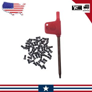50pcs M2.5x6mm Alloy Steel Torx Screws For Replaces Carbide Insert CNC Lathe - Picture 1 of 5