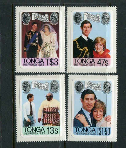 Tonga #485-8 MNH Cover