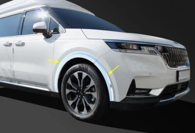 Guarnición guardabarros cromo plata moldura 8P D-118 UPS para Kia Carnival 2022+ Foto 1 de 4