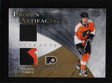 2010-11 Artifacts Frozen Jersey Gold Jersey/Patch /15 Claude Giroux #FA-CG Patch