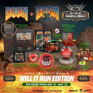 DOOM + DOOM II Edición Will it Run LIMITED RUN ¨LIMITADA 666 COPIAS´´ - Imagen 1 de 2