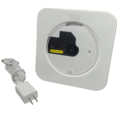 Desktop CD Player / Radio With Bluetooth, USB. LED and Speakers - Image 1 of 4