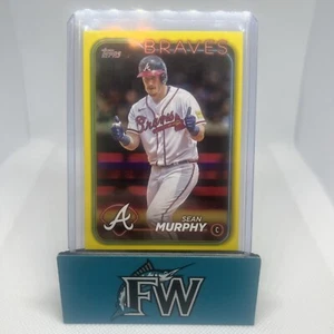 2024 Topps Serie 1 Sean Murphy #55 Amarillo Parallel Braves - Imagen 1 de 2
