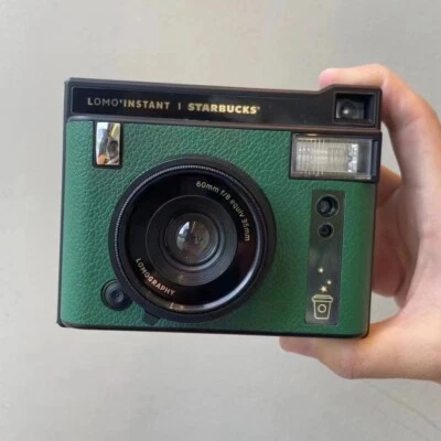 Starbucks 2024 China Green Polaroid Camera No Battery No Printing Paper - Image 1 of 4
