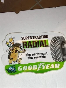 AUTOCOLLANT GOOD YEAR SUPER TRACTION RADIAL 43X26,5 CM - Picture 1 of 2
