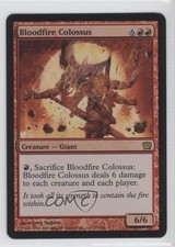 2005 Magic: The Gathering - Core Set: 9th Edition Foil Bloodfire Colossus n0n