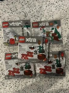 LEGO Xtra 40464 40312 40376 Lot 5x New Factory Sealed 6+ Retired - Picture 1 of 12