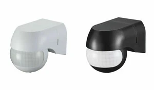 Light Switch Security Detector Ip44 Outdoor Wall Mounted Pir PIR Motion Sensors - Picture 1 of 8