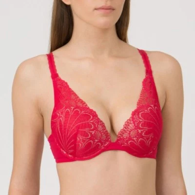 Sujetador Push Up Acolchado Glamour Refinado Wonderbra 38G Rojo Nuevo con Etiquetas Foto 1 de 3