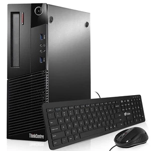 Gaming Desktop Computer PC Intel i5-3rd 8GB RAM 500GB HDD AMD RX 550 WiFi Win 10 - Picture 1 of 9