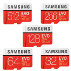 Samsung EVO Plus Micro SD Card 512GB 64GB 128GB Class 10 Memory Card SDHC SDXC