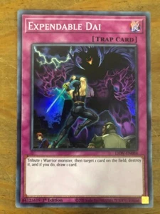 Yugioh! Expendable Dai LIOV-EN084 SUPER RARE HOLO 1st Edition - Picture 1 of 1