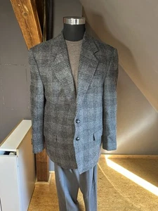 Mommers Sakko/Grau kariert/Gr.52 (XL)/Wolle/Zeitlos/Komfort/Schick - Bild 1 von 13