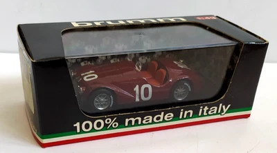 BRUMM 1:43 AUTO FERRARI 125 MILLE MIGLIA 1947 #10 FRANCO CORTESE-MARCHETTI R182 - Immagine 1 di 2
