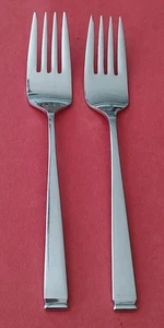 2 HORQUILLAS DE ENSALADA de acero inoxidable Reed & Barton BARCLAY 18/8 6 5/8" Japón ENVÍO GRATUITO - Imagen 1 de 11