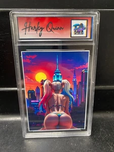 HARLEY QUINN Downtown FULL MOON Slabbed Card DC Suicide Squad - Bild 1 von 2