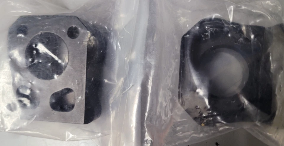 Yoshimura Axle Block Chain Adjuster Black Yamaha FZ6 - Image 1 of 4