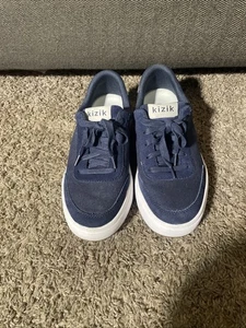 Unisex KIZIK Praga Azul Anochecer Manos Libres Zapatos / Talla M 5.5 Ancho - W 7 Ancho - Imagen 1 de 8