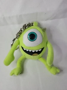 Monsters Inc Mike Wasowski Schlüsselanhänger Plüschfigur Spielzeug Disney 4 Zoll Etikett fehlt - Bild 1 von 4