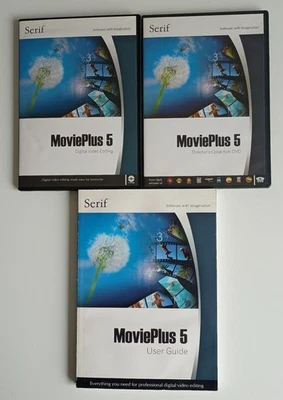 Serif MoviePlus 5 & Directors Collection DVD with User Guide - Image 1 of 4