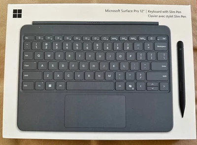Teclado Microsoft Surface Pro de 12 pulgadas con lápiz delgado - Ocean *LEER DESCRIPCIÓN* Foto 1 de 4