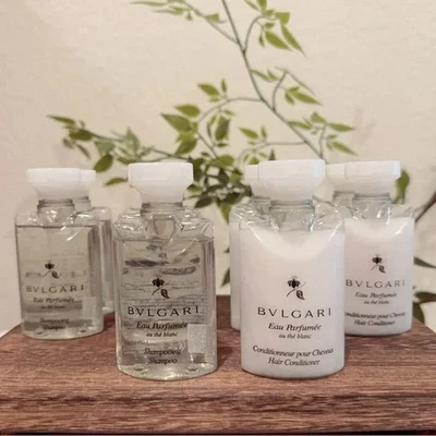 Champú y acondicionador de té blanco Bvlgari Au the Blanc total 10 piezas/400 ml NUEVO Foto 1 de 4