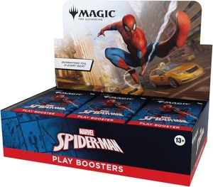 MTG MAGIC SPIDER-MAN PLAY BOOSTER BOX SELLADO DE FÁBRICA PAQUETE DE 30 INGLÉS - Imagen 1 de 1