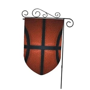 Basketball Garden Flag Vertical Double Sided Curve-12.5x18inch GardenFlag1110 - Picture 1 of 8