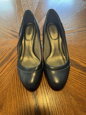 Zapatos de salón Life Style para mujer azul marino Dreams talla 11W Foto 1 de 4