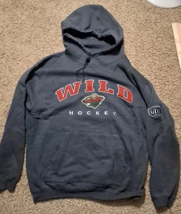 Vintage Minnesota Wild NHL Old Time Hockey dunkelgrau Herren Pullover Sweatshirt L - Bild 1 von 11