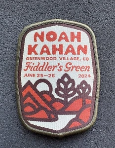 Official NOAH KAHAN 2024 Fiddlers Green - Colorado Limited Edition Tour Patch - Picture 1 of 2