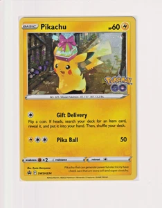 Pikachu SWSH234 Pokémon GO Stamped Promo Holo - Picture 1 of 2