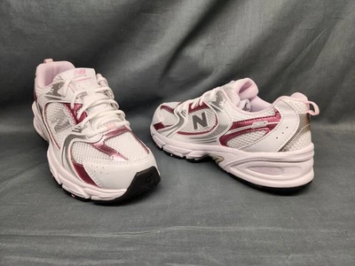 Zapatillas New Balance Niñas 530 GR530RK Malla Blanco Rosa Talla 7 ¡NUEVAS EN CAJA! Foto 1 de 4