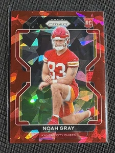 2021 Panini Prizm #418 Noah Gray Red Ice - Picture 1 of 2