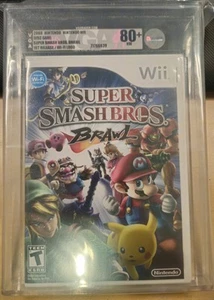 Super Smash Bros Brawl Wii BRANDNEU SEALED VGA GRADED 80+ NM - Bild 1 von 4