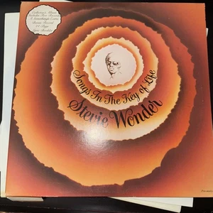 Songs In The Key Of Life 2 LP Stevie Wonder Record - 1976 - WITHOUT Bonus 45 - Picture 1 of 10