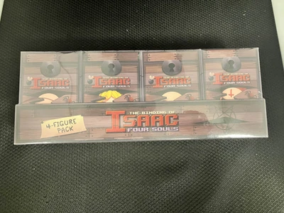 The Binding of Isaac Four Souls 4 Figuras Caja Serie 1 ¡Sellado! Papel o plástico Foto 1 de 3