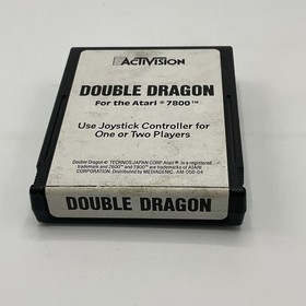 Double Dragon Atari 7800 Activision Video Game Cartridge Hard To Find