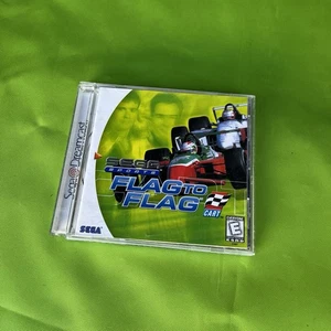 Flag to Flag (Sega Dreamcast, 1999) Videojuego Deportes Carreras - Imagen 1 de 3