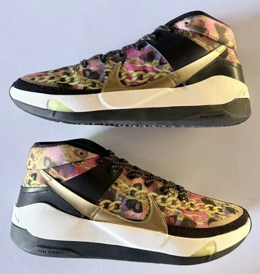 Nike KD 13 Hyped Gold Chains Baroque Size 9.5 CI9948-600 - Image 1 of 4