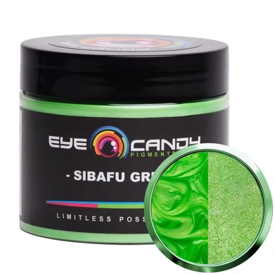 Eye Candy пигменты премиум зеленый слюда порошок - Sibafu зеленый (50 г) - для Epox... - Изображение 1 из 4