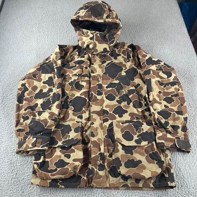 Columbia Hunting Jacket Mens M Duck Camo Omni Tech Radial Sleeve Hood 3 In 1 - Image 1 of 4