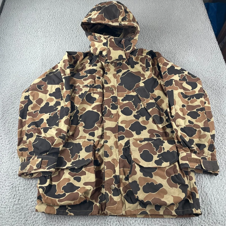 Columbia Hunting Jacket Mens M Duck Camo Omni Tech Radial Sleeve Hood 3 In 1 - Image 1 of 4