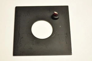 Placa de lente Beseler #8021 4x4" con orificio de 39 mm de diámetro f/23C 45M ampliador serie CB7 - Imagen 1 de 2