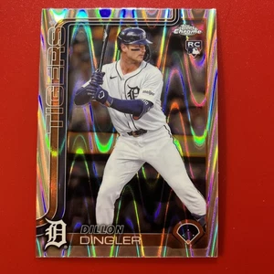 2025 Topps Chrome - Dillon DIngler (RC) Raywave Refractor #274 Detroit Tigers - Bild 1 von 2