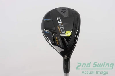 Mint TaylorMade Qi10 MAX Hybrid 5 Hybrid 27° Graphite Ladies Right 38.5in - Image 1 of 4