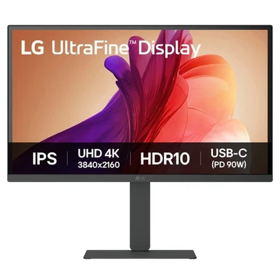 LG 27U730A-B 27" UHD 4K USB-C 60Hz 5ms Height Adjustable Monitor with Speakers - Image 1 of 4