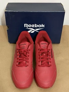 Size 12 - Reebok Classic Leather Ripple Flash Red - Picture 1 of 9