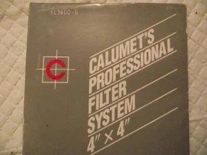 CALUMET PROFESSIONAL GEL FILTER SYSTEM 4X4 INCHES, FL3600-B - Picture 1 of 1