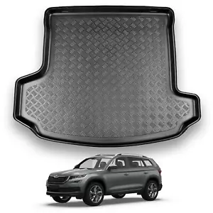 NOMAD Boot Liner for Skoda Kodiaq 17-23 Tailored Car Floor Mat Guard Waterproof - Picture 1 of 9